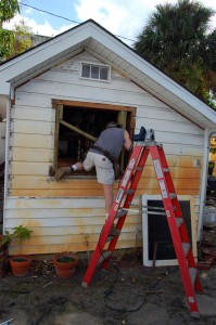 Remodeling the Backyard Shed