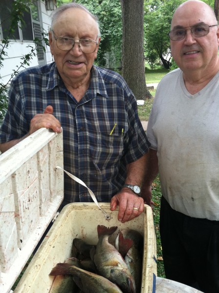 Ray & Mike with cooler