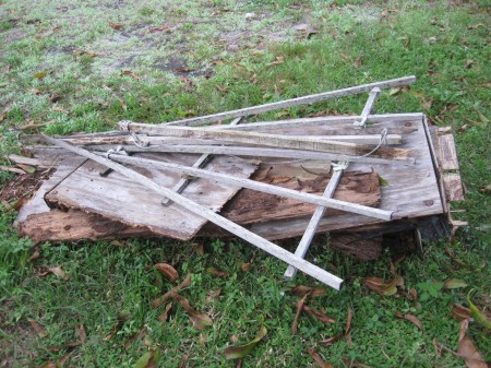 rotted garden box