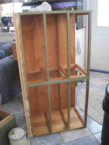 top three rows of chest of drawers