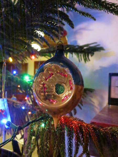 1969 glass ornament