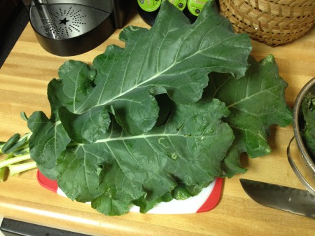 broccoli leaves